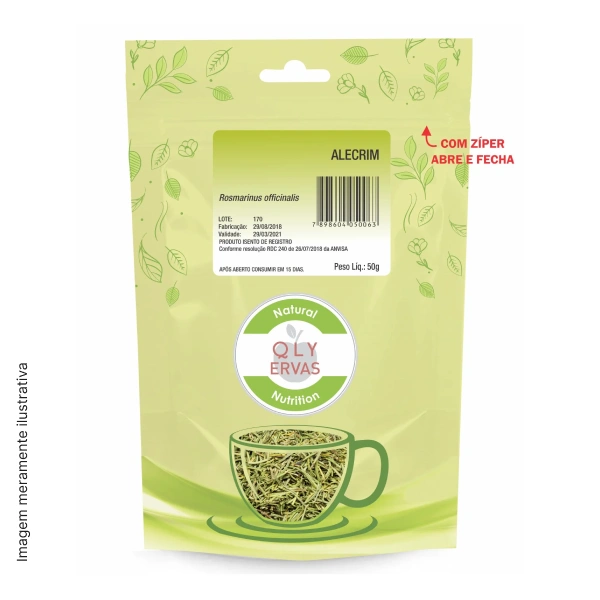 Chá de Alecrim - QLY Ervas