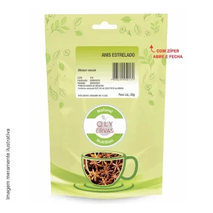 Chá de Anis Estrelado - QLY Ervas