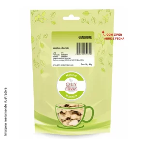 Chá de Gengibre - QLY Ervas