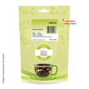 Chá de Hibiscus - QLY Ervas